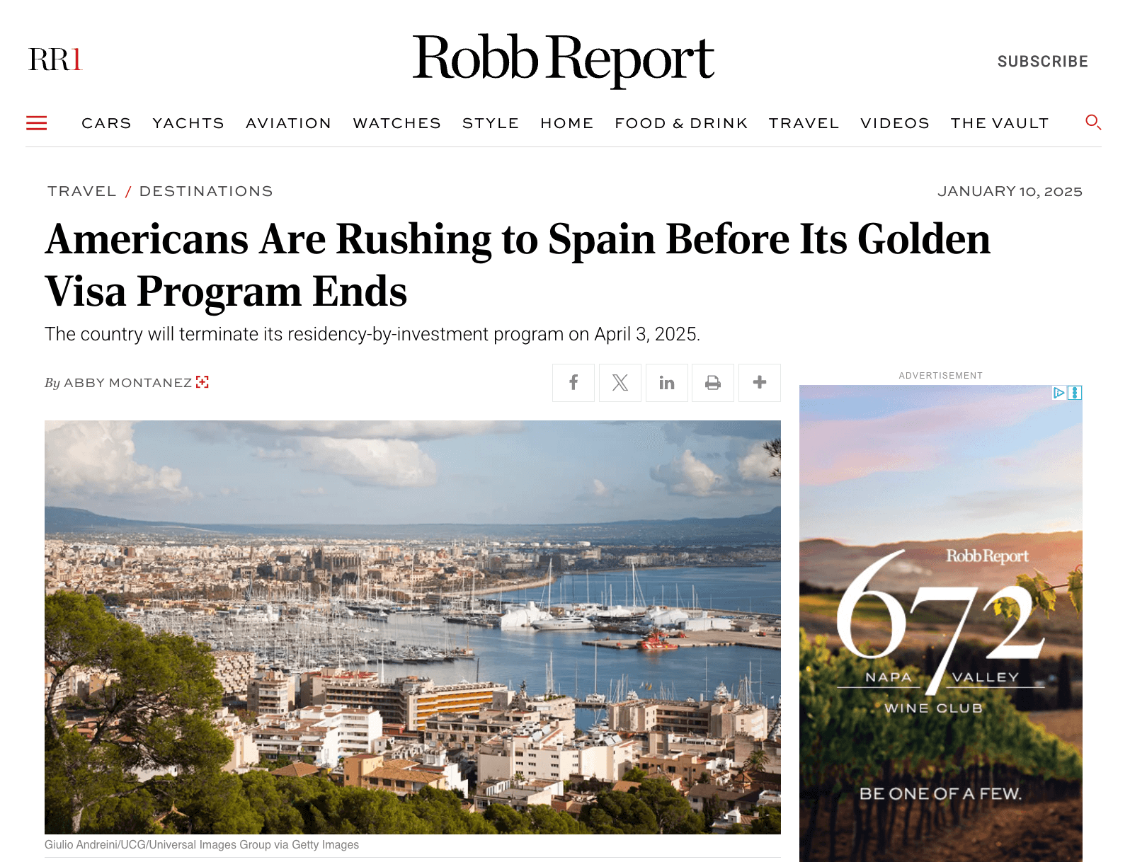 Spain's Golden Visa